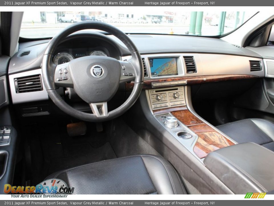 Warm Charcoal Interior - 2011 Jaguar XF Premium Sport Sedan Photo #28