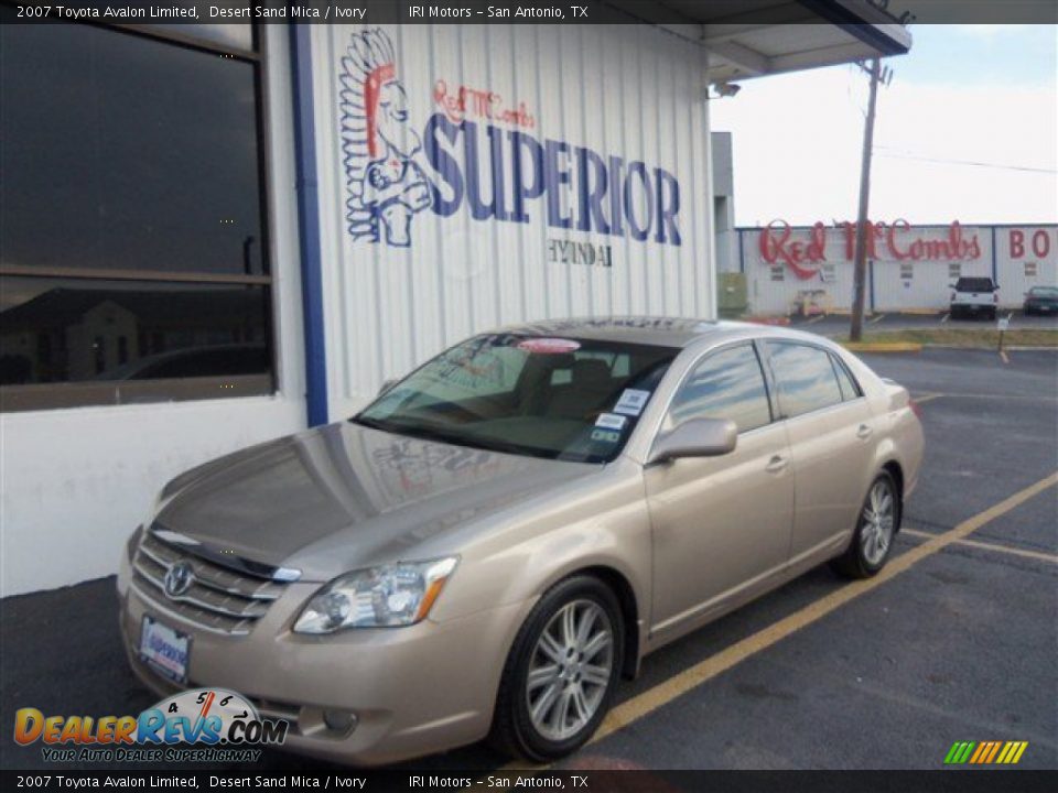 2007 Toyota Avalon Limited Desert Sand Mica / Ivory Photo #1