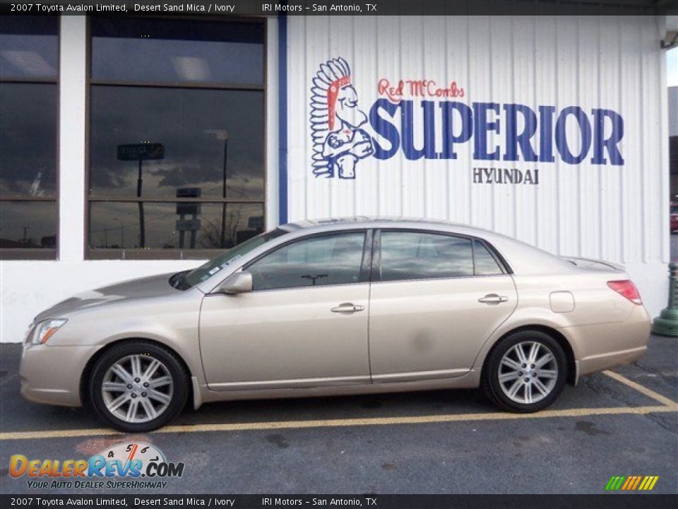 2007 Toyota Avalon Limited Desert Sand Mica / Ivory Photo #5