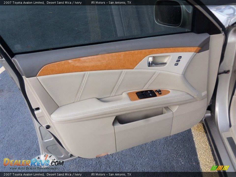 2007 Toyota Avalon Limited Desert Sand Mica / Ivory Photo #8
