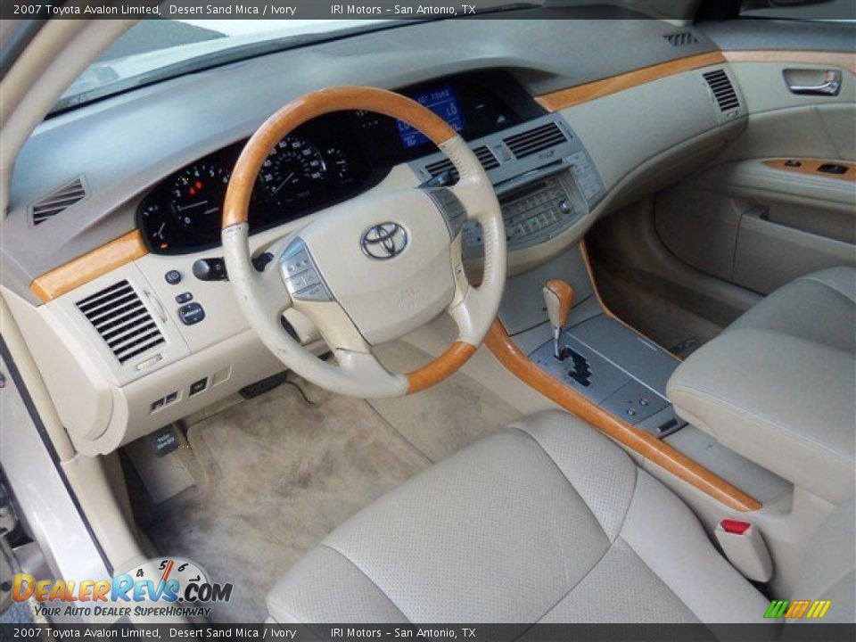 2007 Toyota Avalon Limited Desert Sand Mica / Ivory Photo #9