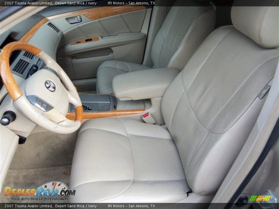 2007 Toyota Avalon Limited Desert Sand Mica / Ivory Photo #10