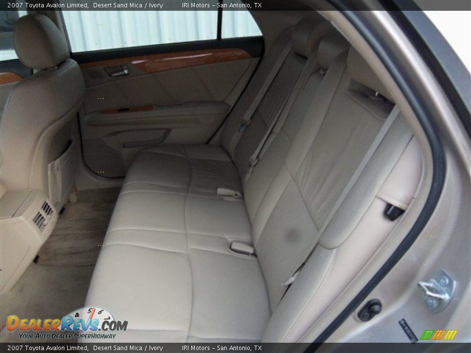 2007 Toyota Avalon Limited Desert Sand Mica / Ivory Photo #12