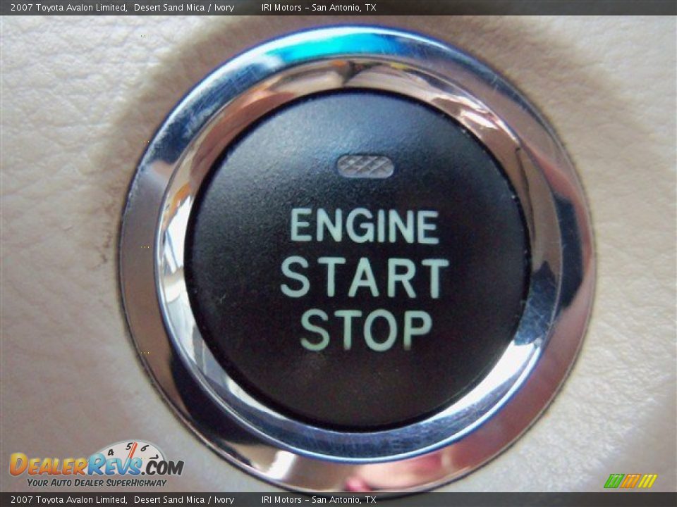 2007 Toyota Avalon Limited Desert Sand Mica / Ivory Photo #16