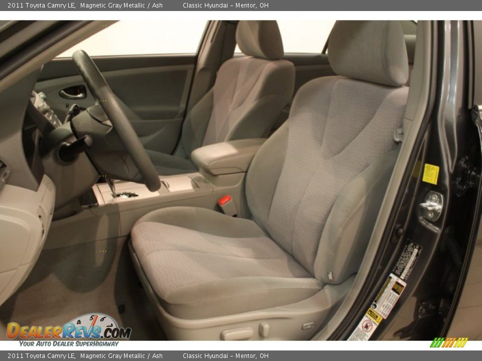 2011 Toyota Camry LE Magnetic Gray Metallic / Ash Photo #5