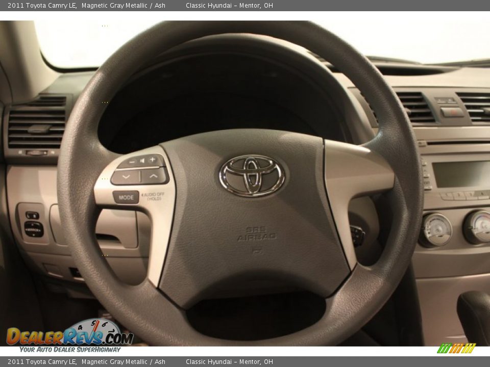 2011 Toyota Camry LE Magnetic Gray Metallic / Ash Photo #6
