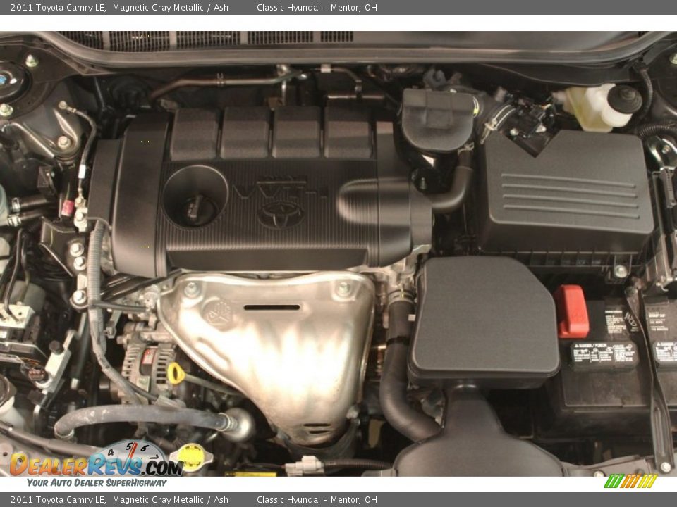 2011 Toyota Camry LE Magnetic Gray Metallic / Ash Photo #15