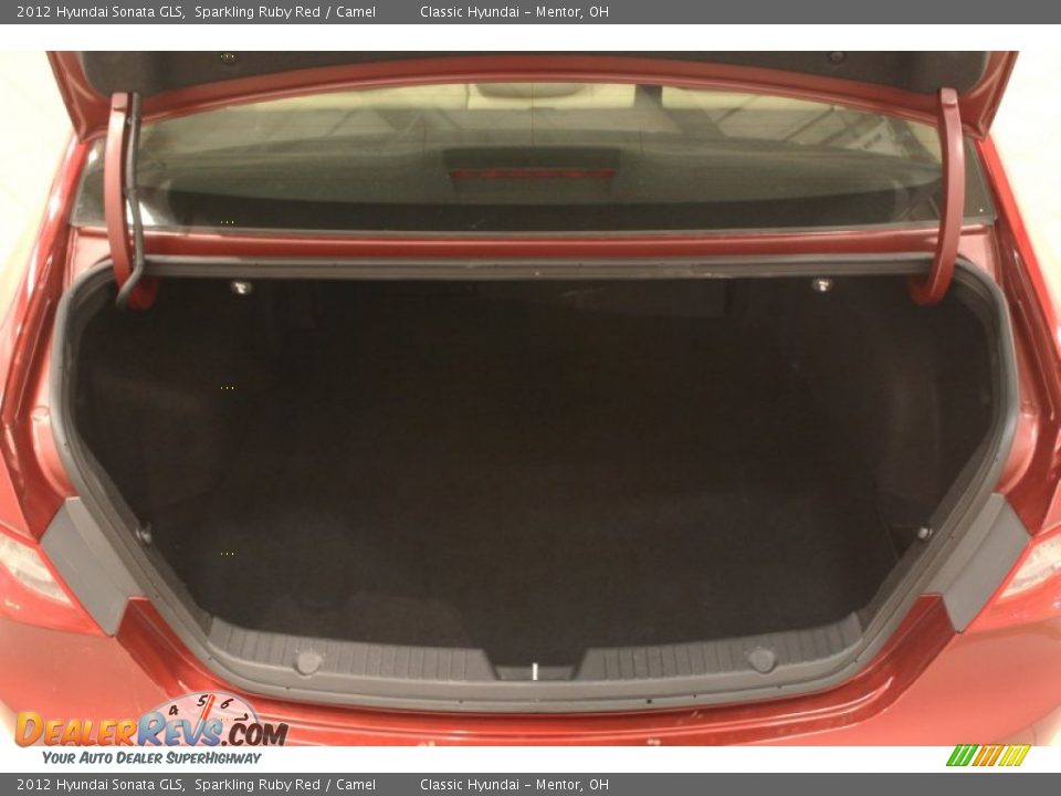 2012 Hyundai Sonata GLS Sparkling Ruby Red / Camel Photo #13
