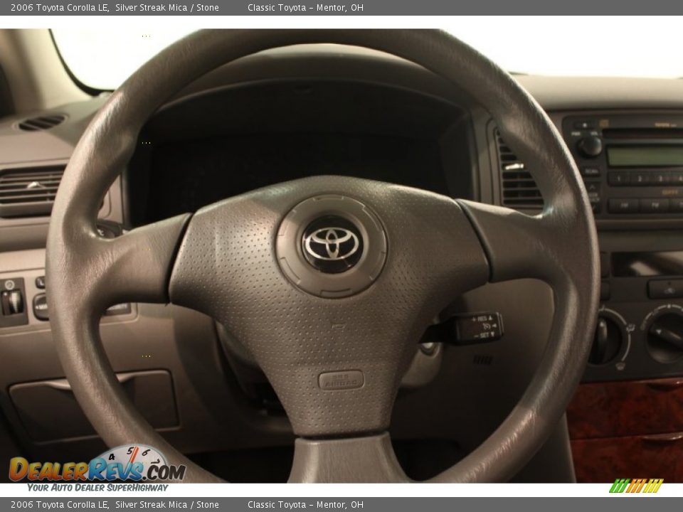 2006 Toyota Corolla LE Silver Streak Mica / Stone Photo #6