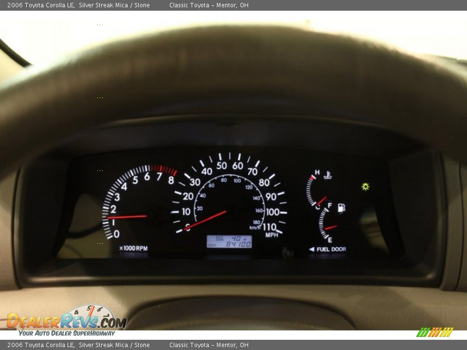 2006 Toyota Corolla LE Silver Streak Mica / Stone Photo #7