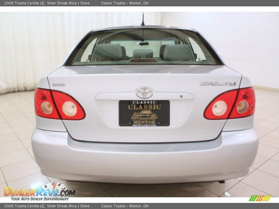2006 Toyota Corolla LE Silver Streak Mica / Stone Photo #15