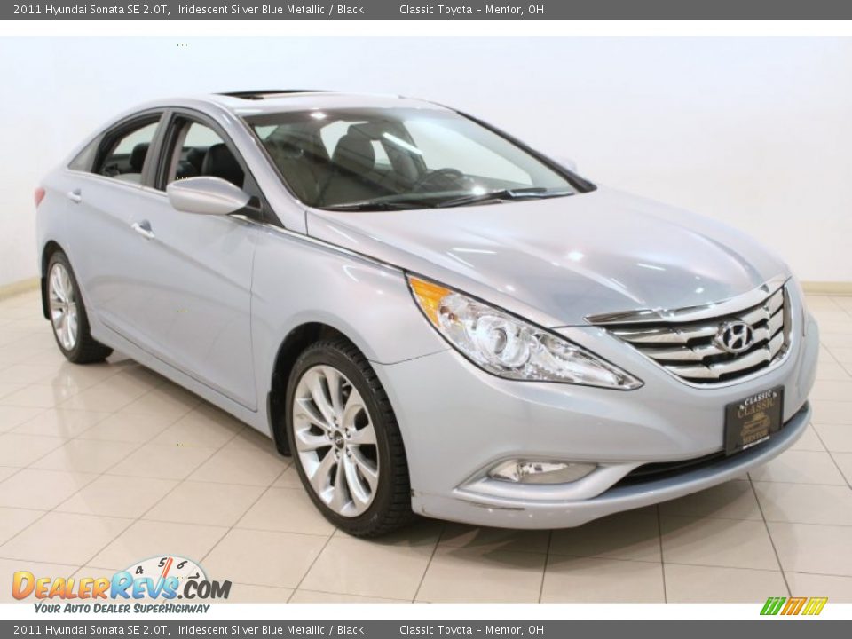 2011 Hyundai Sonata SE 2.0T Iridescent Silver Blue Metallic / Black Photo #1