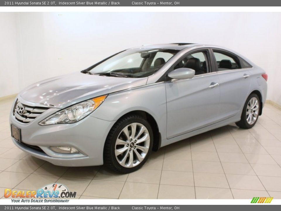 2011 Hyundai Sonata SE 2.0T Iridescent Silver Blue Metallic / Black Photo #3