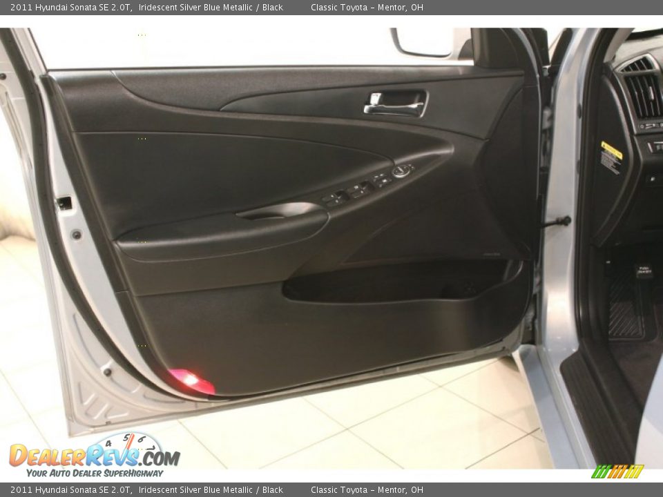 2011 Hyundai Sonata SE 2.0T Iridescent Silver Blue Metallic / Black Photo #4