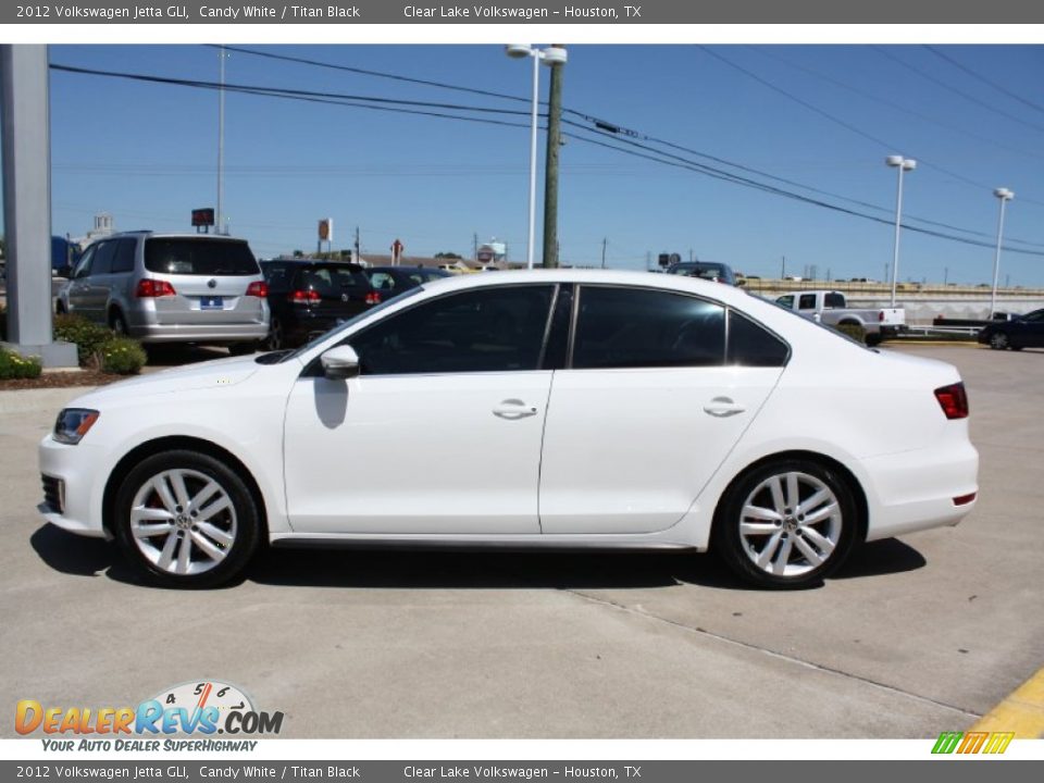 2012 Volkswagen Jetta GLI Candy White / Titan Black Photo #5