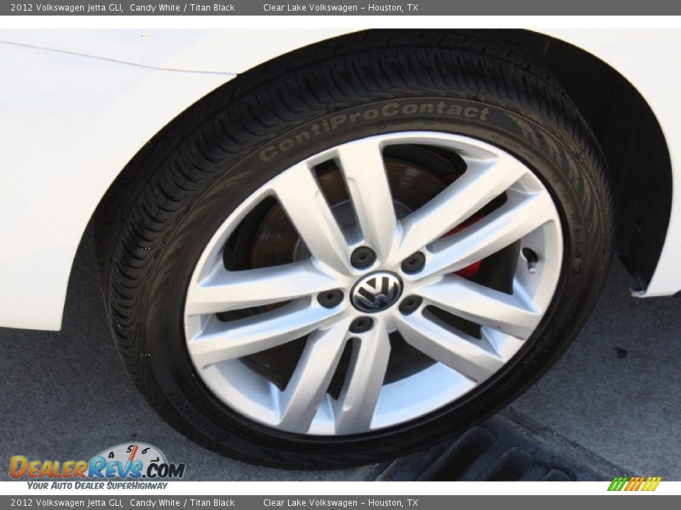 2012 Volkswagen Jetta GLI Candy White / Titan Black Photo #10