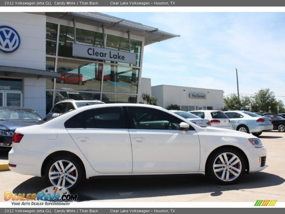 2012 Volkswagen Jetta GLI Candy White / Titan Black Photo #11