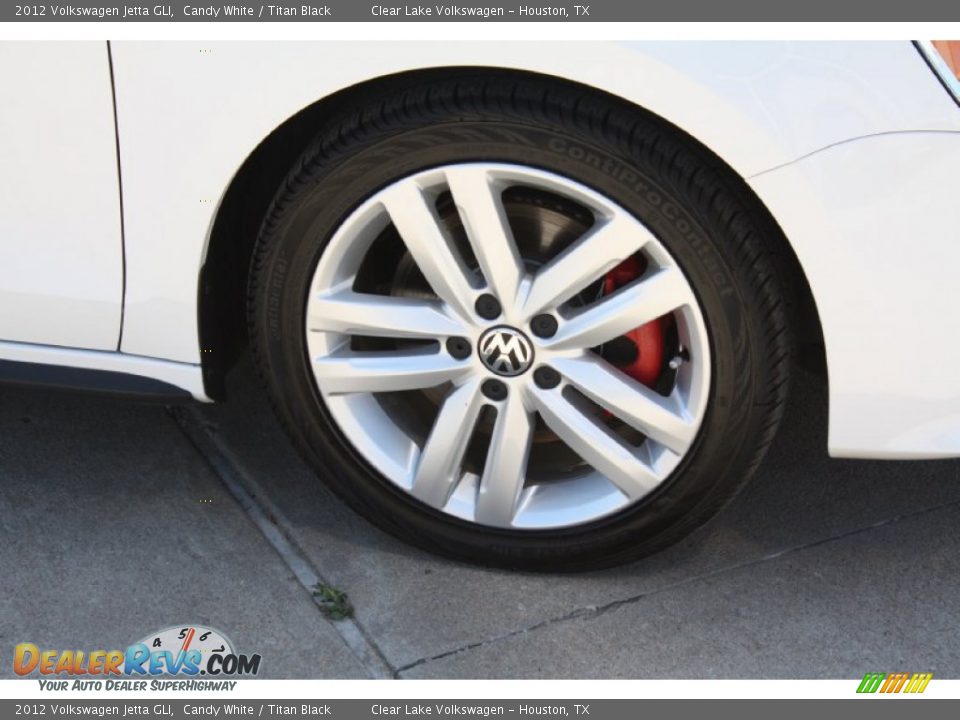 2012 Volkswagen Jetta GLI Candy White / Titan Black Photo #12