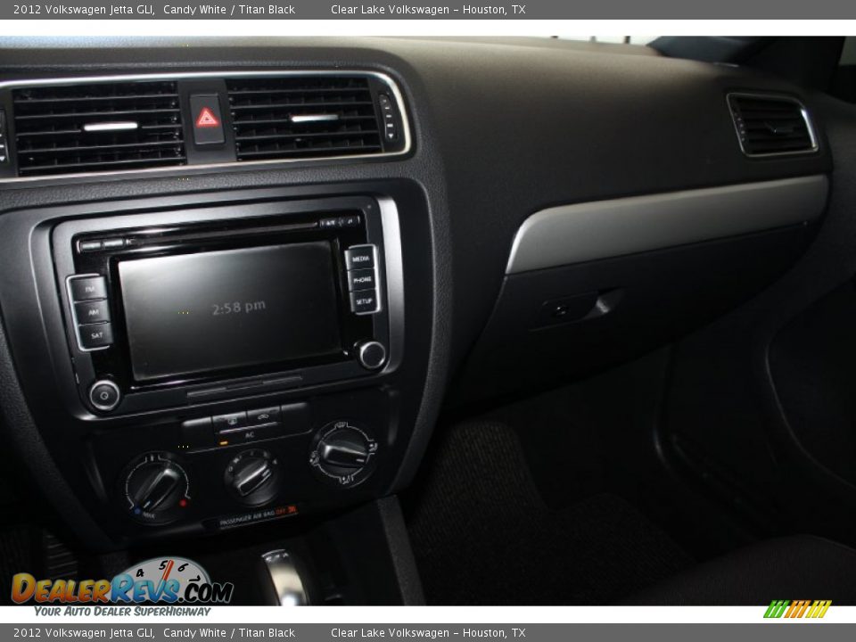 2012 Volkswagen Jetta GLI Candy White / Titan Black Photo #16