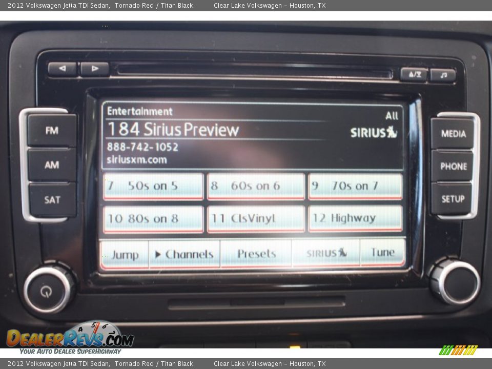 2012 Volkswagen Jetta TDI Sedan Tornado Red / Titan Black Photo #20