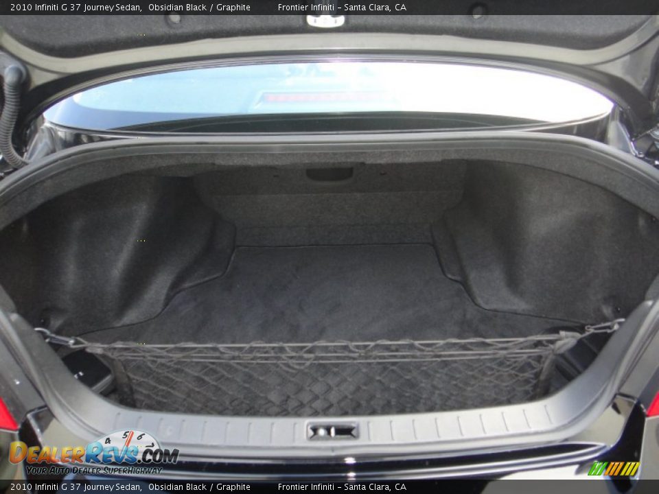 2010 Infiniti G 37 Journey Sedan Obsidian Black / Graphite Photo #13