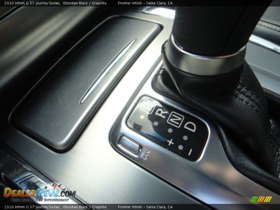 2010 Infiniti G 37 Journey Sedan Obsidian Black / Graphite Photo #24