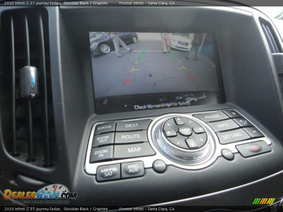 2010 Infiniti G 37 Journey Sedan Obsidian Black / Graphite Photo #27