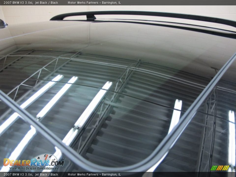 2007 BMW X3 3.0si Jet Black / Black Photo #10