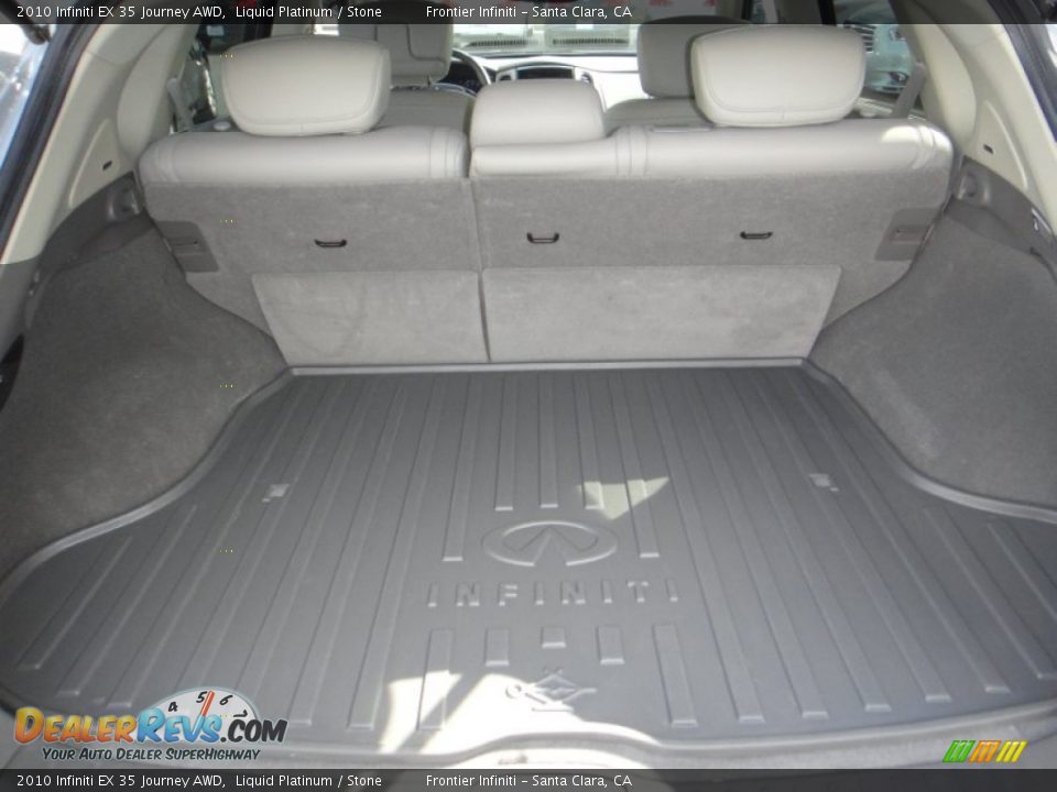 2010 Infiniti EX 35 Journey AWD Liquid Platinum / Stone Photo #6