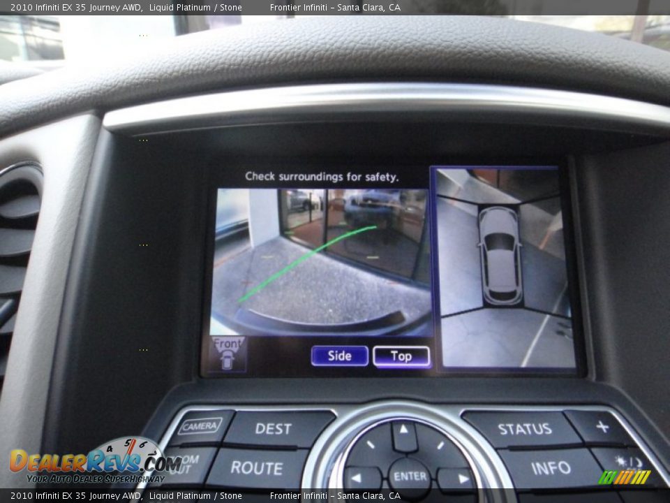 2010 Infiniti EX 35 Journey AWD Liquid Platinum / Stone Photo #13