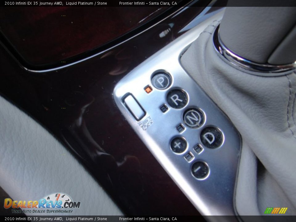 2010 Infiniti EX 35 Journey AWD Liquid Platinum / Stone Photo #19