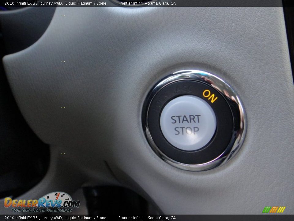 2010 Infiniti EX 35 Journey AWD Liquid Platinum / Stone Photo #20