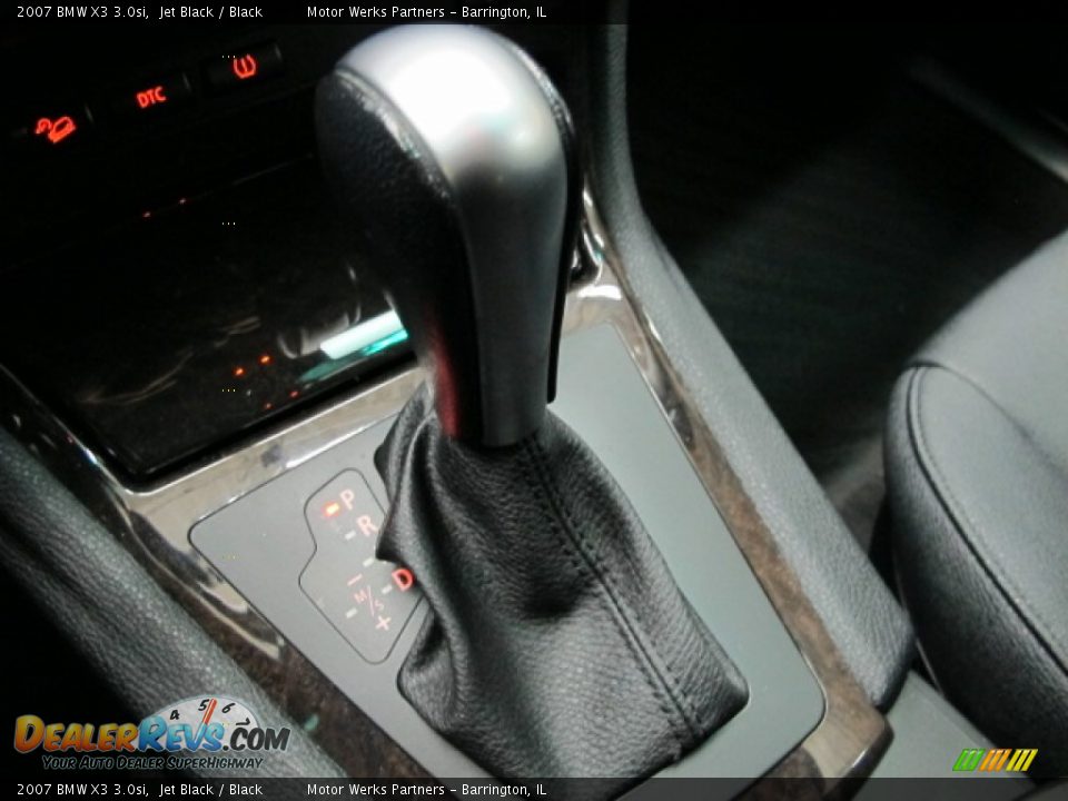 2007 BMW X3 3.0si Jet Black / Black Photo #27