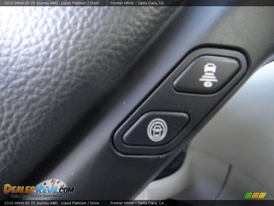 2010 Infiniti EX 35 Journey AWD Liquid Platinum / Stone Photo #22