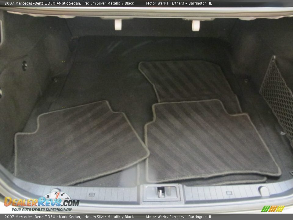 2007 Mercedes-Benz E 350 4Matic Sedan Iridium Silver Metallic / Black Photo #11