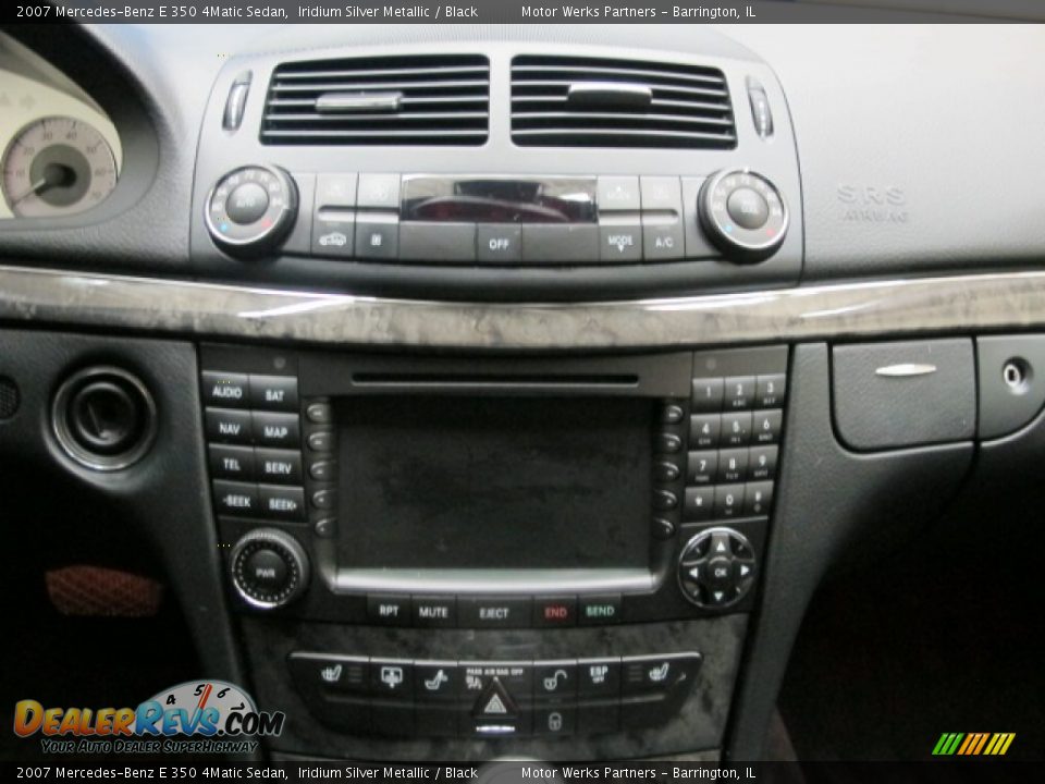 2007 Mercedes-Benz E 350 4Matic Sedan Iridium Silver Metallic / Black Photo #30