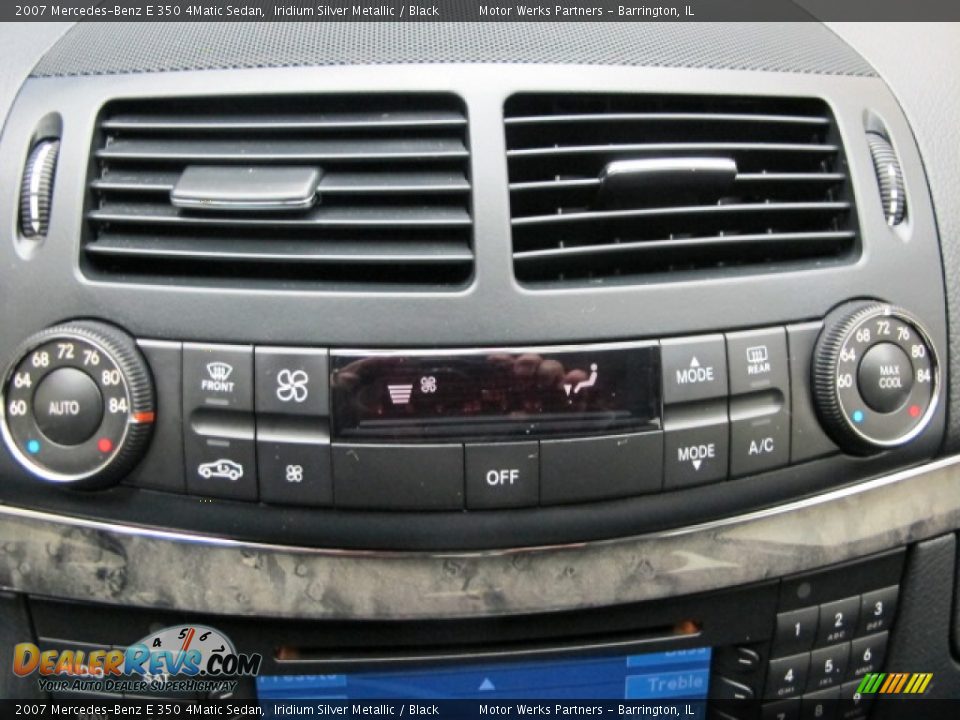 2007 Mercedes-Benz E 350 4Matic Sedan Iridium Silver Metallic / Black Photo #31