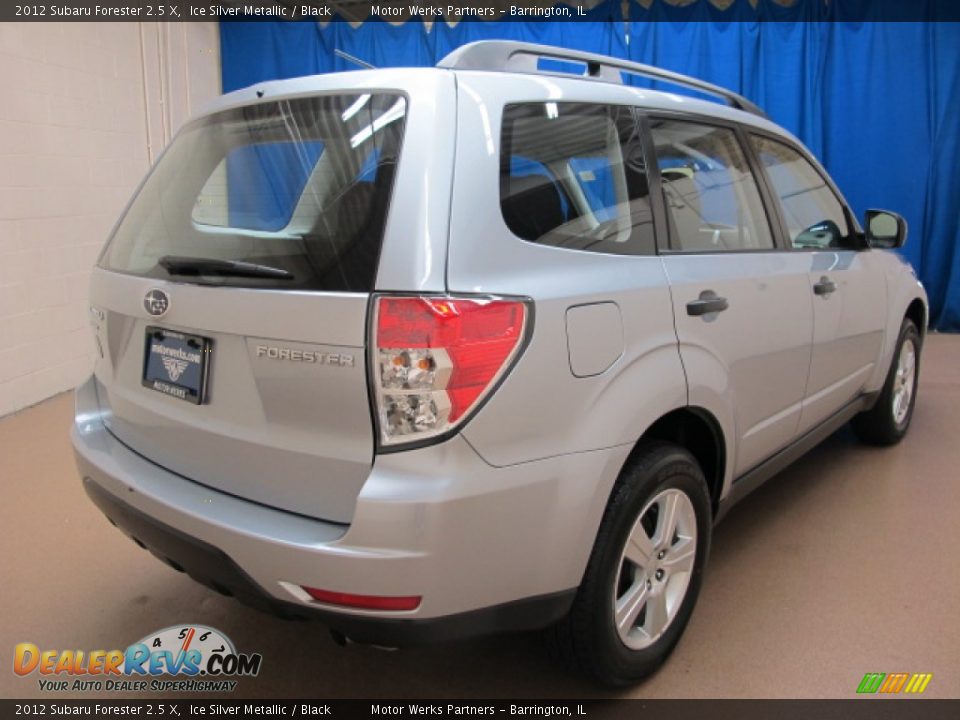 2012 Subaru Forester 2.5 X Ice Silver Metallic / Black Photo #7