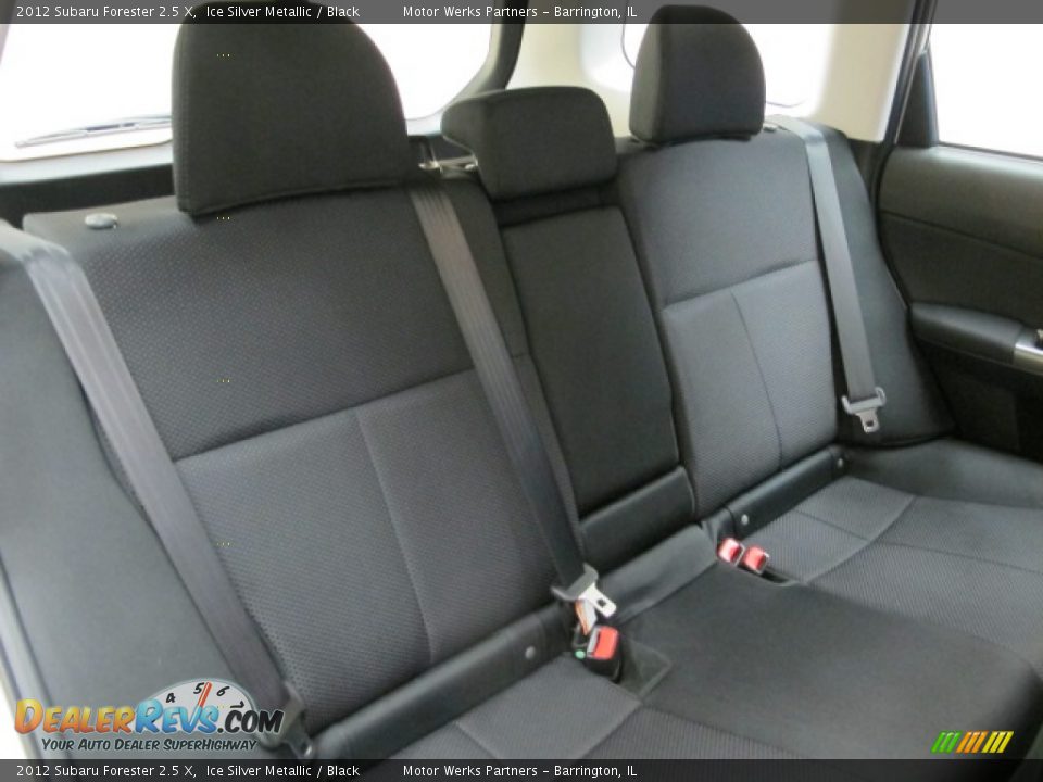 2012 Subaru Forester 2.5 X Ice Silver Metallic / Black Photo #19