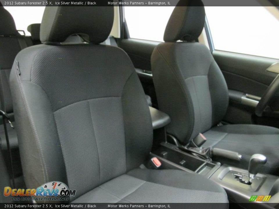 2012 Subaru Forester 2.5 X Ice Silver Metallic / Black Photo #21