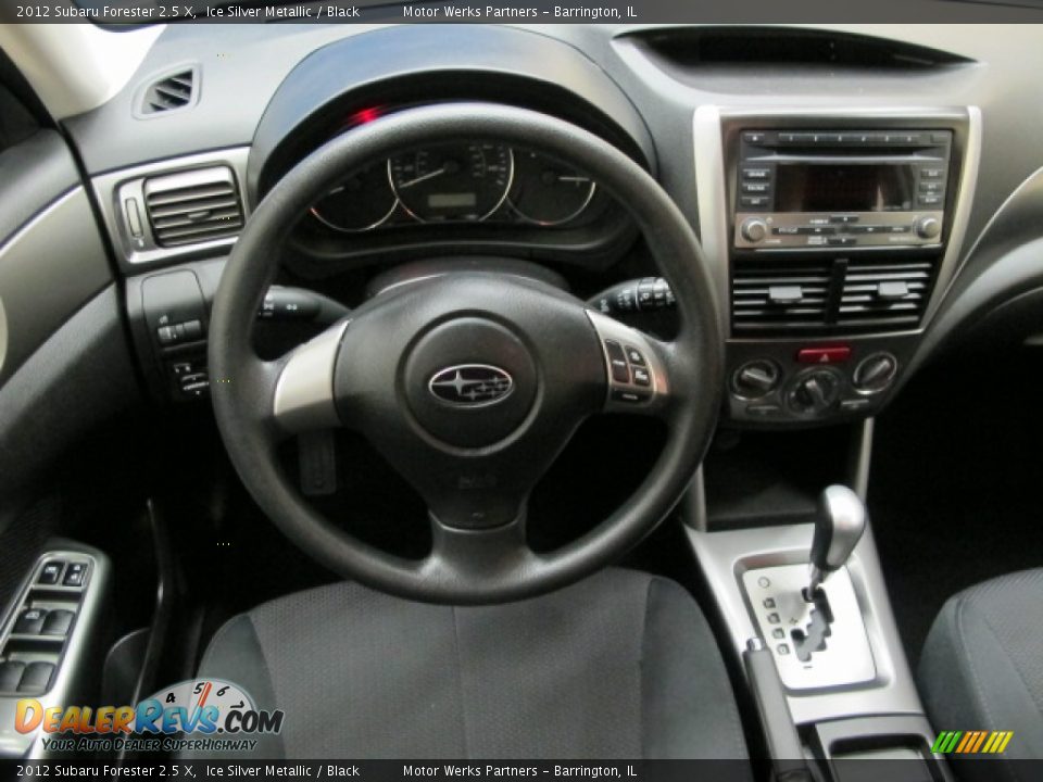 2012 Subaru Forester 2.5 X Ice Silver Metallic / Black Photo #22