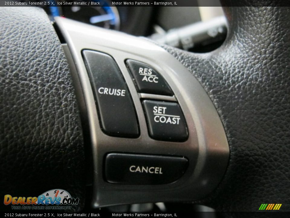 2012 Subaru Forester 2.5 X Ice Silver Metallic / Black Photo #31