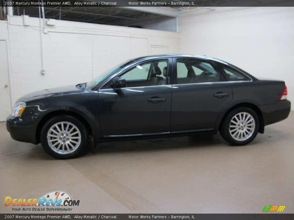 2007 Mercury Montego Premier AWD Alloy Metallic / Charcoal Photo #4