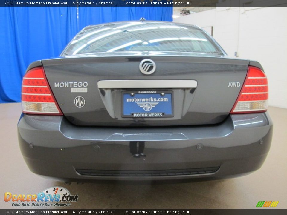 2007 Mercury Montego Premier AWD Alloy Metallic / Charcoal Photo #6