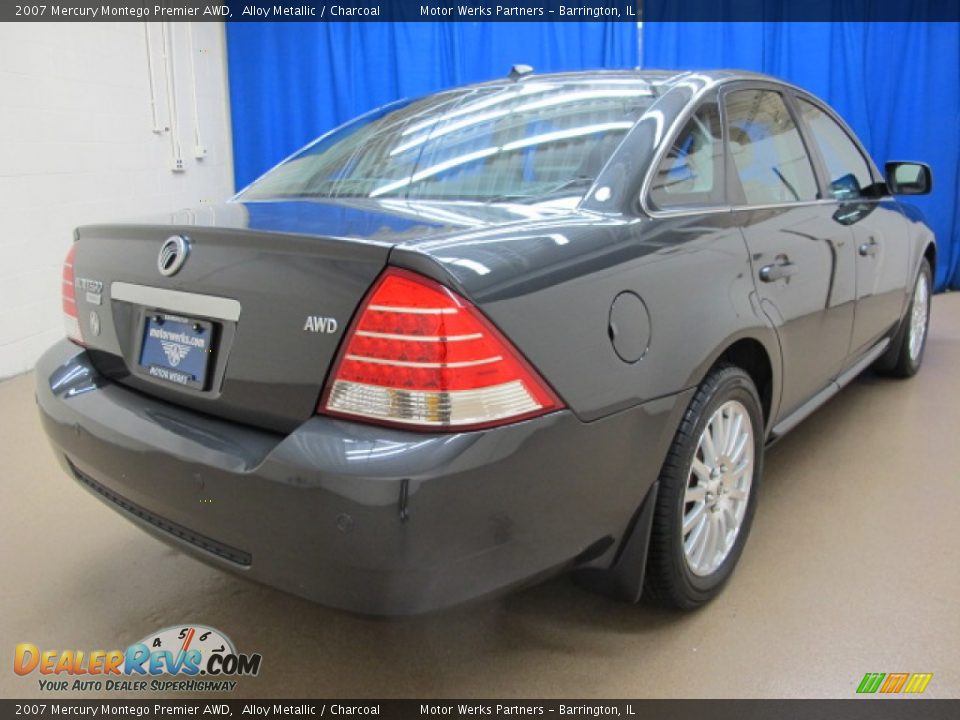 2007 Mercury Montego Premier AWD Alloy Metallic / Charcoal Photo #7