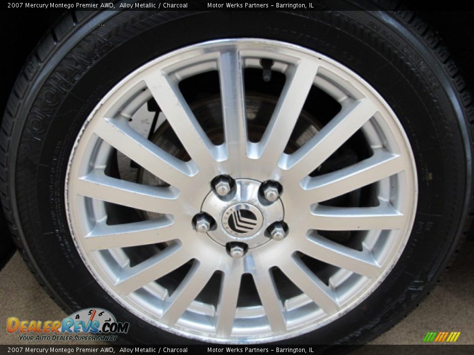 2007 Mercury Montego Premier AWD Alloy Metallic / Charcoal Photo #11