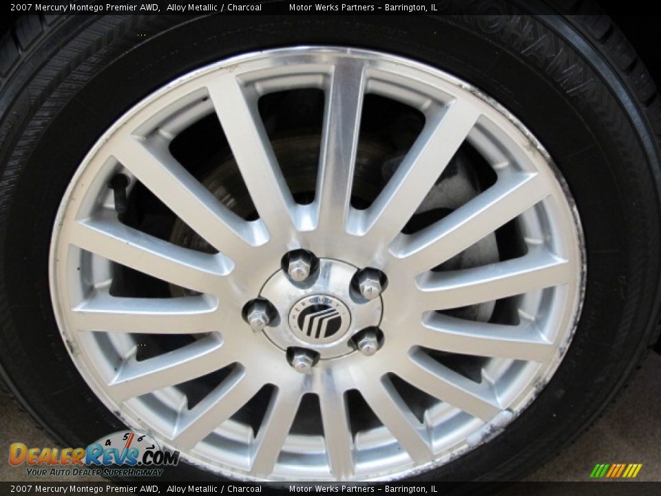 2007 Mercury Montego Premier AWD Alloy Metallic / Charcoal Photo #12