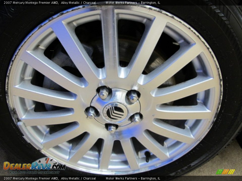 2007 Mercury Montego Premier AWD Alloy Metallic / Charcoal Photo #13