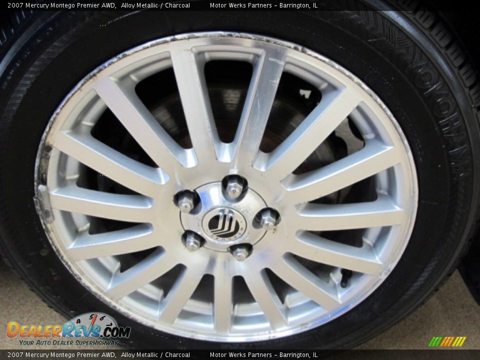 2007 Mercury Montego Premier AWD Alloy Metallic / Charcoal Photo #14