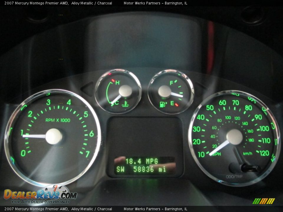 2007 Mercury Montego Premier AWD Alloy Metallic / Charcoal Photo #25